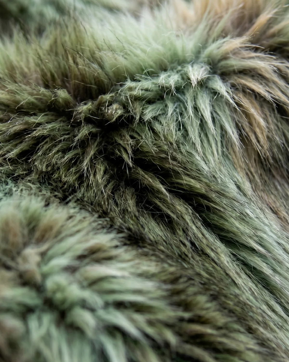 Close-up fur texture material study