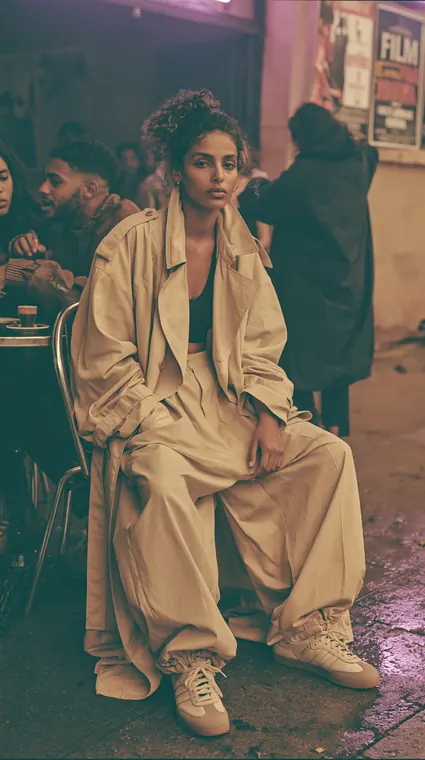 Styled fashion portrait